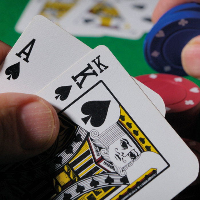 Why is the poker combination of an ace and a king sometimes called "Anna Kournikova"?