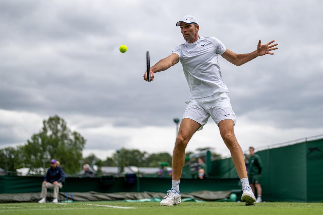 Ivo Karlovic plays Wimbledon Qualifying 2021 